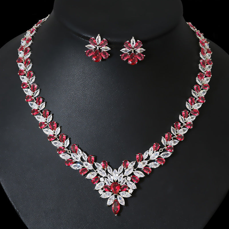 Trending Korean Bride Jewelry Set