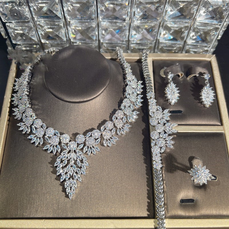 Zircon Pendant Necklace