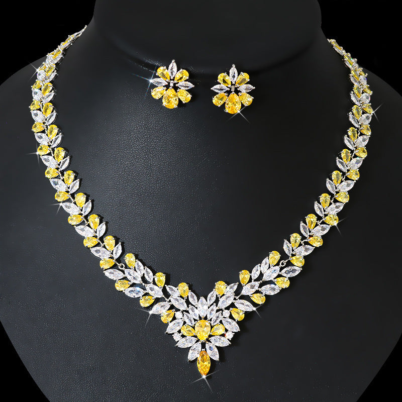 Trending Korean Bride Jewelry Set