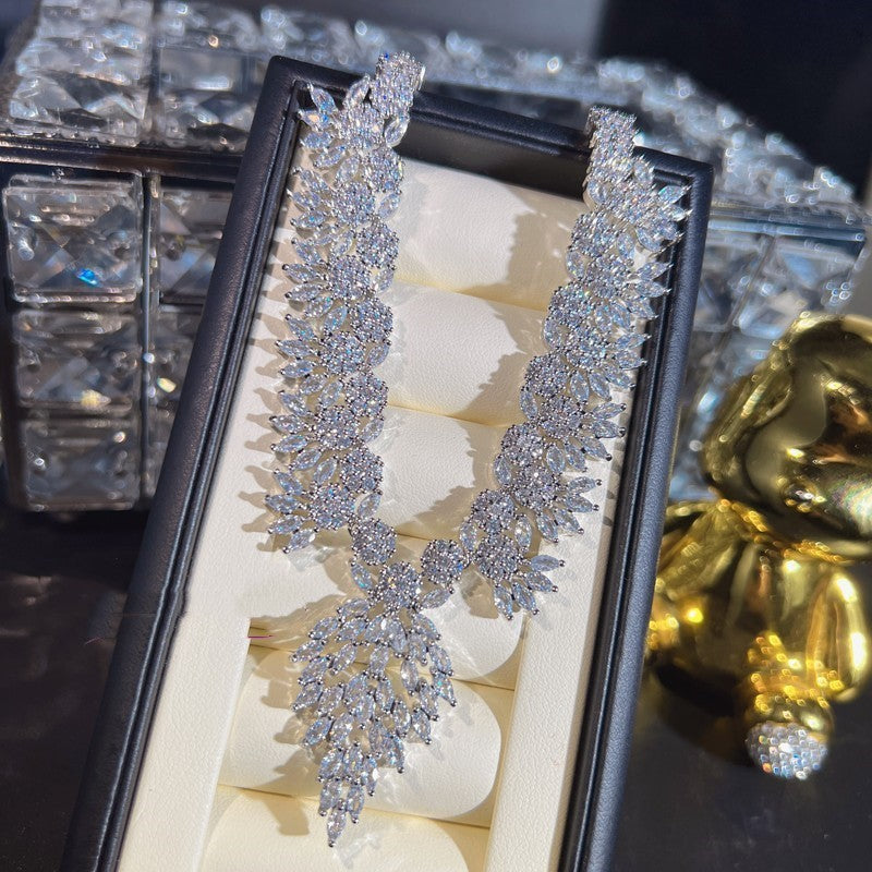 Zircon Pendant Necklace
