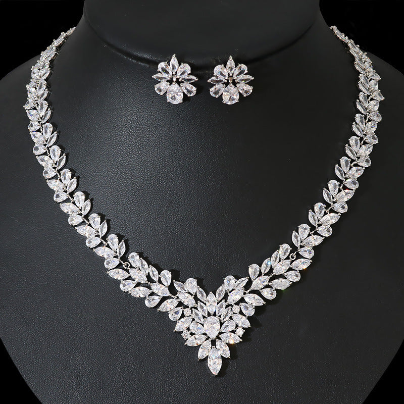 Trending Korean Bride Jewelry Set